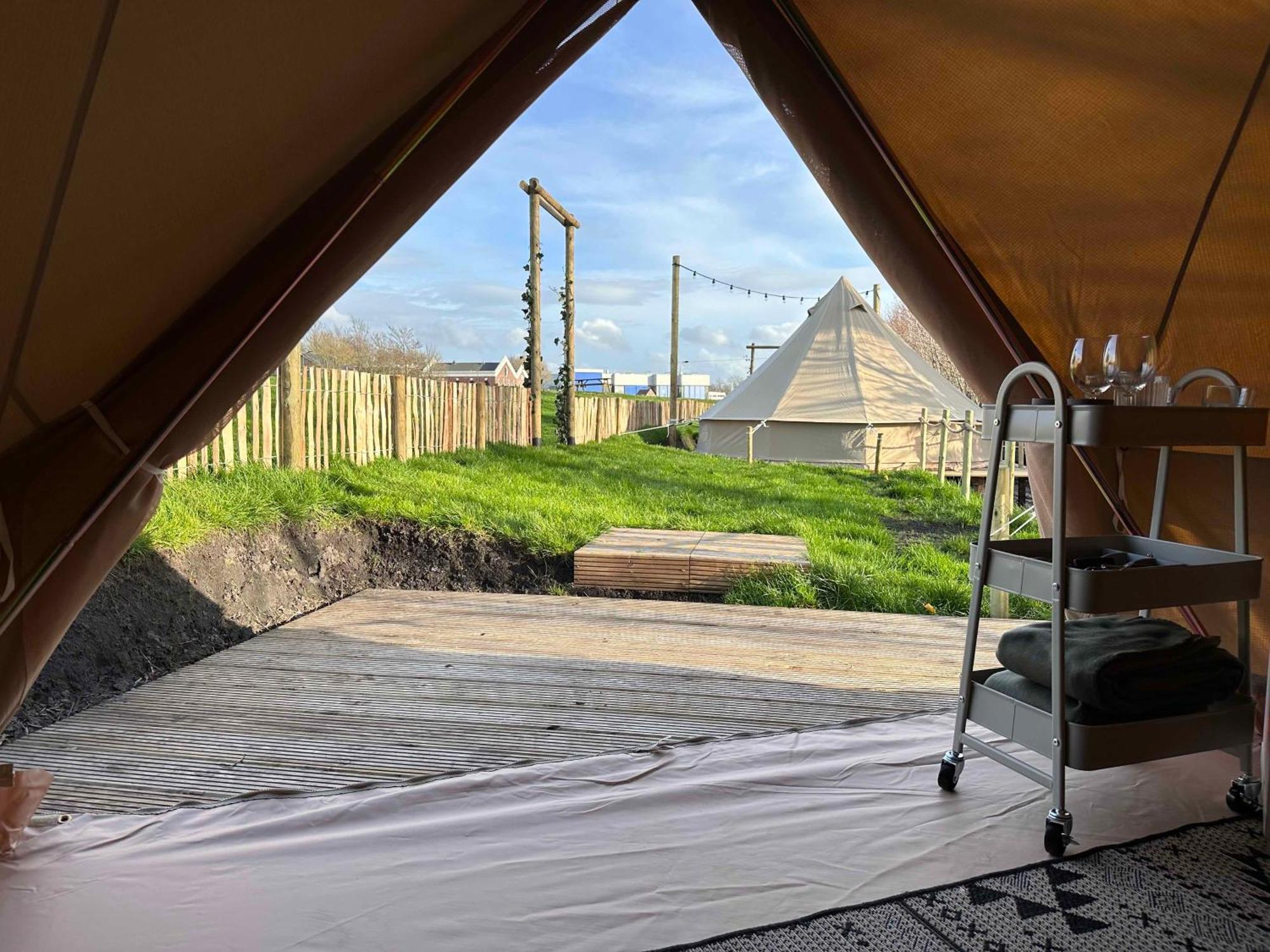 Glamping De Hof Van Eeden Warmond Exterior foto